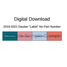 Stampin Up Paper Cardstock 2019 - 2021 Tool Sponge Dauber Organizer Template