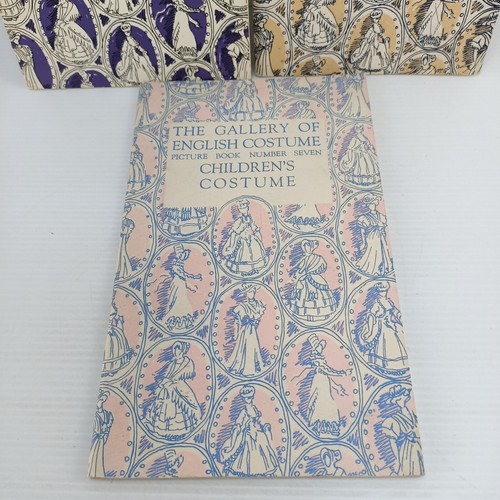 3x The Gallery Of English Costume Picture Books Children Women A Brief View - Picture 3 of 14