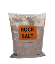 De Icing Rock Salt Brown 20kg Builders Grade Grit for Winter Ice & Snow Control