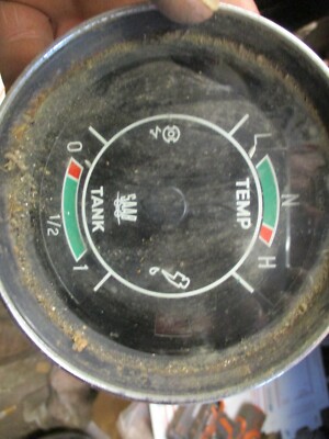 VINTAGE SAAB OIL,TEMP,ALT,FUEL GAUGE