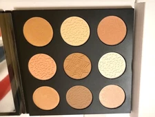 Smashbox Contour + Spotlight Palette 3 Matte Contour, Bronze, 6 Highlighters