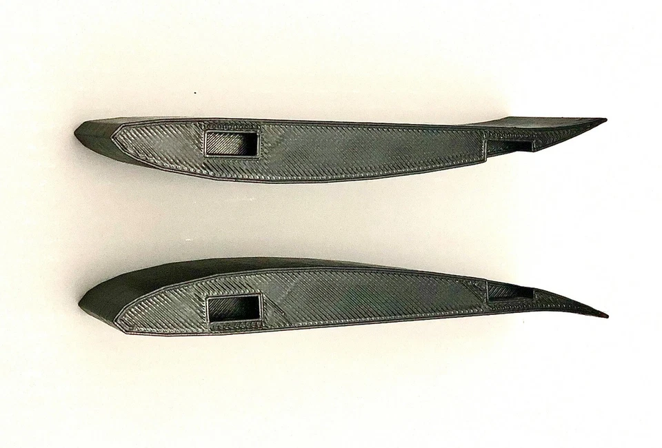 Presas de ala lateral SC6.1 sin preparación arrastre carreras AirFoil Downforce Team Associated NPRC Foto 3 de 4