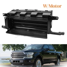 LOWER RADIATOR GRILLE AIR SHUTTER ASSEMBLY W/ MOTOR FOR 2021-2023 FORD F-150
