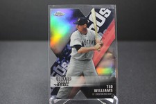 2020 Topps Chrome TED WILLIAMS DECADE OF DOMINANCE DIE CUT #DOD-5 Boston Red Sox