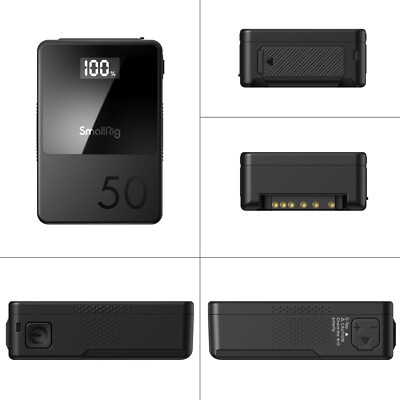 SmallRig 50Wh Compact VB50 mini V Mount Battery - 3579