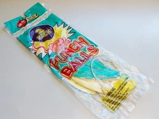 New JA-RU PUNCH BALLS Play Balloon Toy Birthday Party Jaru 2 Pk Green Yellow 110