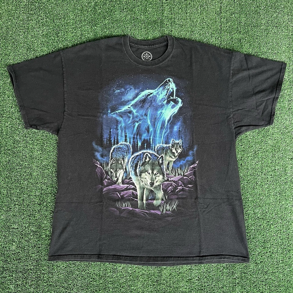 De Colección Años 90 Y2K Animales Naturaleza AOP Envolvente Camisetas Lote Mixto de 5 Grandes XL 2XL Foto 2 de 4