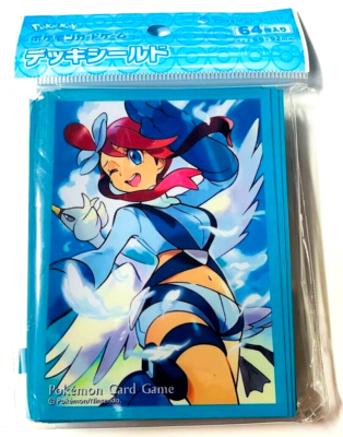 Pokemon Official Card Game Deck Shield Skyla 64 Sleeves Japan NEW