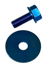 Titanium Predator 212 Clutch Bolt  Washer Blue.