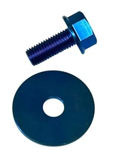 Titanium Predator 212 Clutch Bolt & Washer Blue.