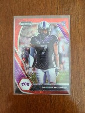 TREVON MOEHRIG 2021 Panini Prizm Draft ROOKIE RED CIRCLES #146 TCU Raiders SP RC