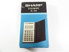 NOS SHARP ELSI MATE EL-323 Calculator, NEW, Made in Japan