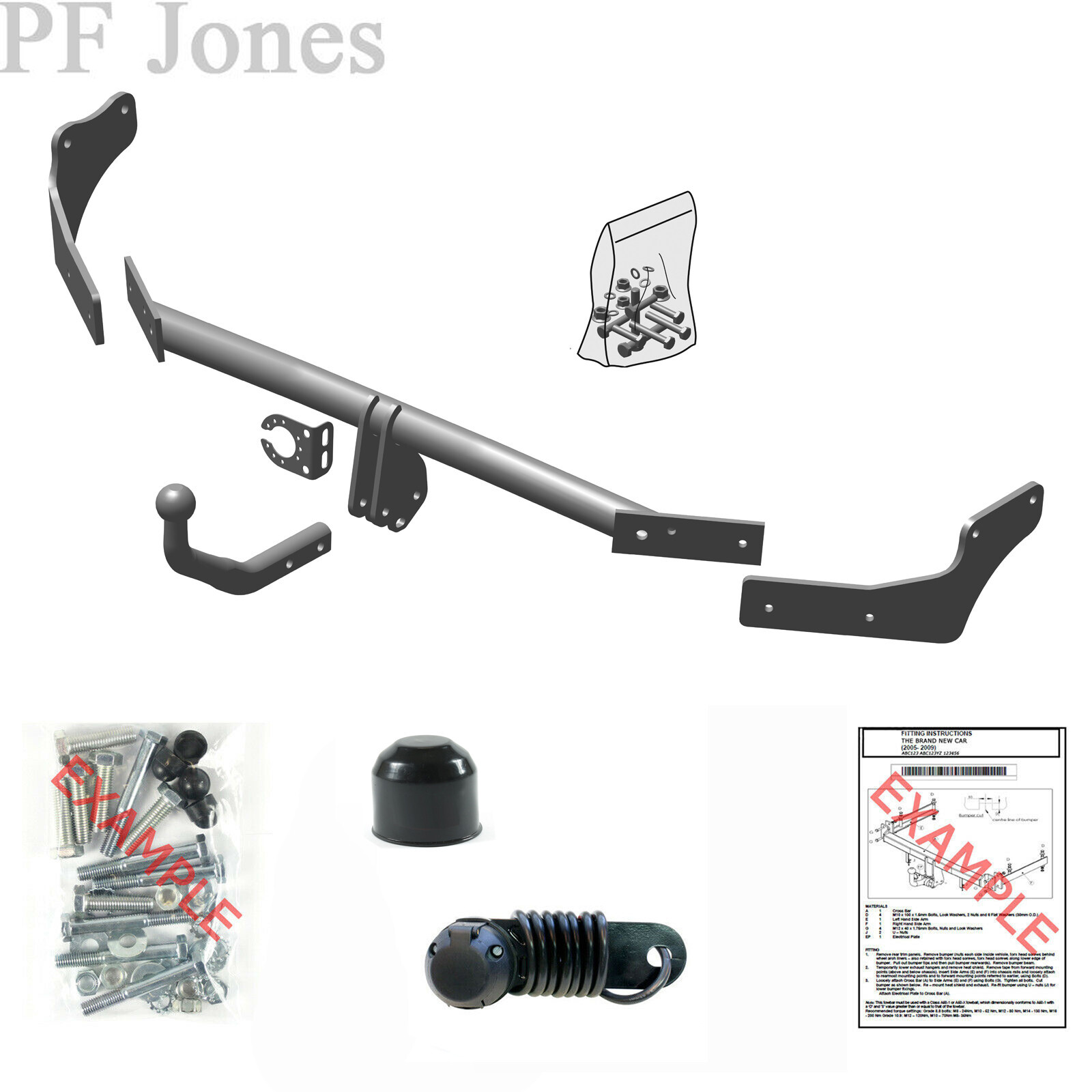 Brink Towbar for Kia Venga Hatchback 20102019 Swan Neck Tow Bar eBay