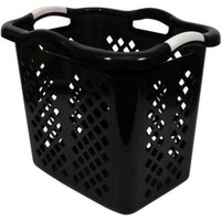 Home Logic 2-bushel Lamper Storage Laundry Basket Black Free Shipping Home Logic 2-bushel Lamper Storage Laundry Basket Black Free Shipping