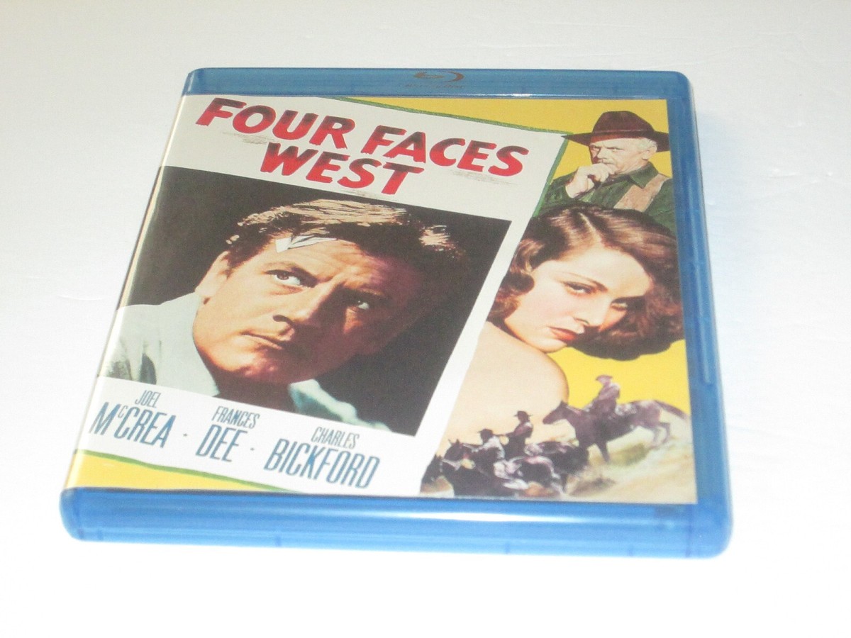 Four Faces West Blu-Ray 1948 Joel McCrea Frances Dee OOP RARE