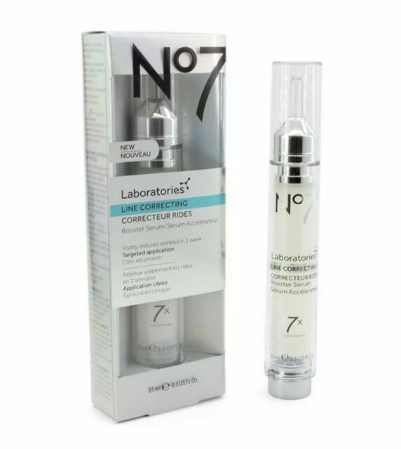New No7 Laboratories Line Correcting Booster Serum 15ml