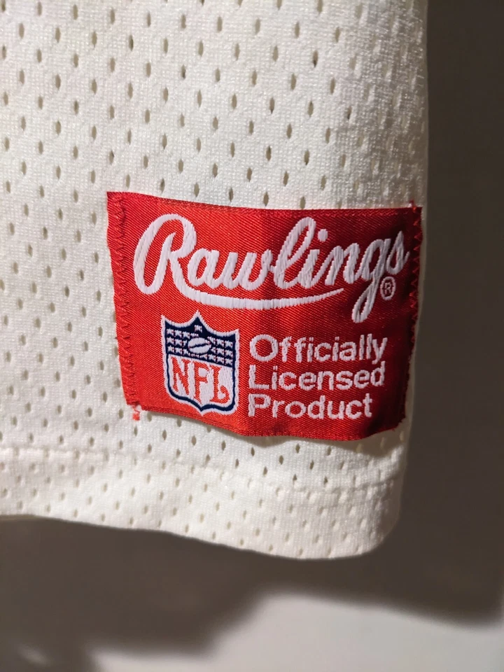 Vintage 90s Washington Commanders NFL Football Rawlings Jeff Rutledge Jersey - Image 3 of 4