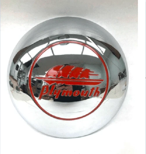 Tampa de roda cromada para 1941-1942 Plymouth. - Imagem 3 de 4