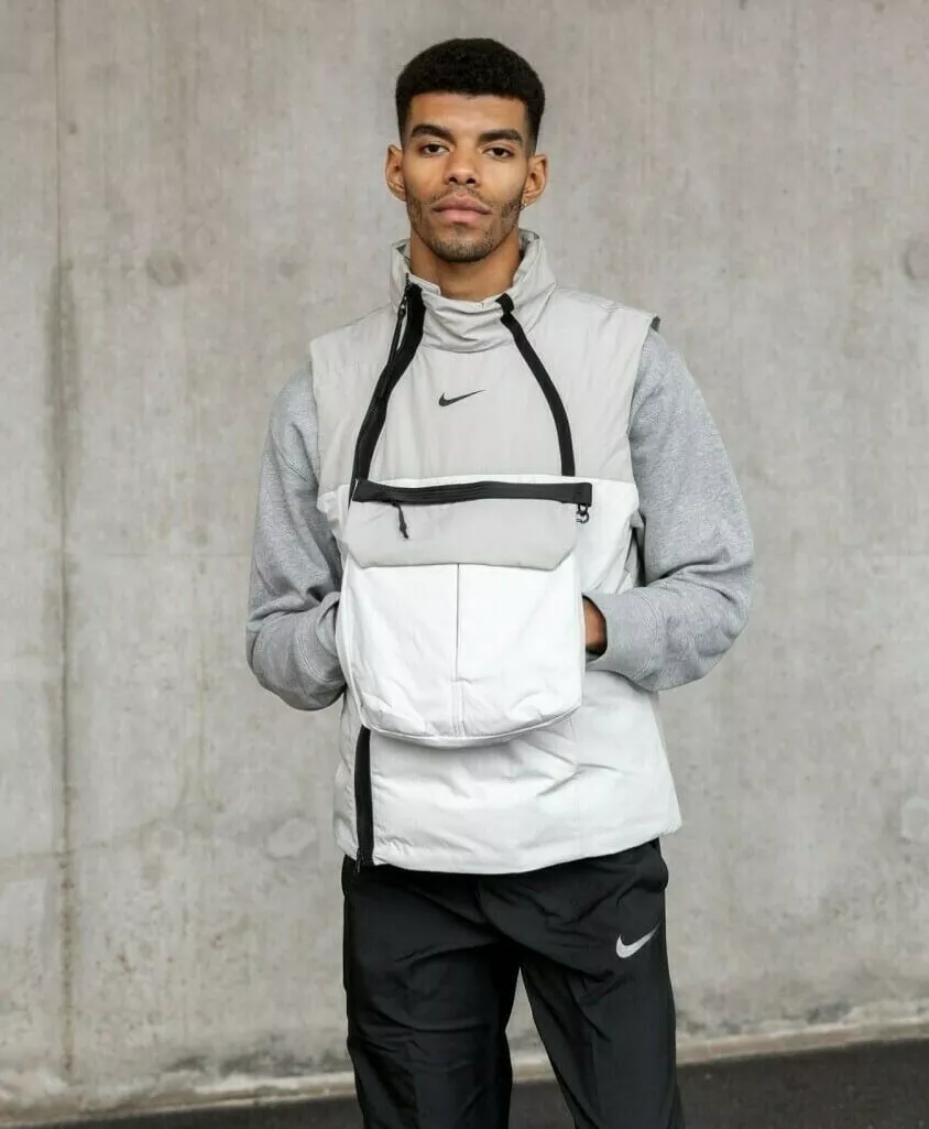 Nike Sportswear Tech Pack Synthetic-Fill Vest Men's Light Bone Stone Size S