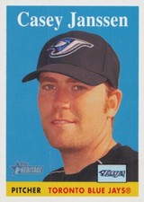 2007 Topps Heritage - Casey Janssen #395