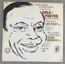 Songs of Cole Porter LP Lee Wiley & Ethel Merman JJC Prosperity Vinyl