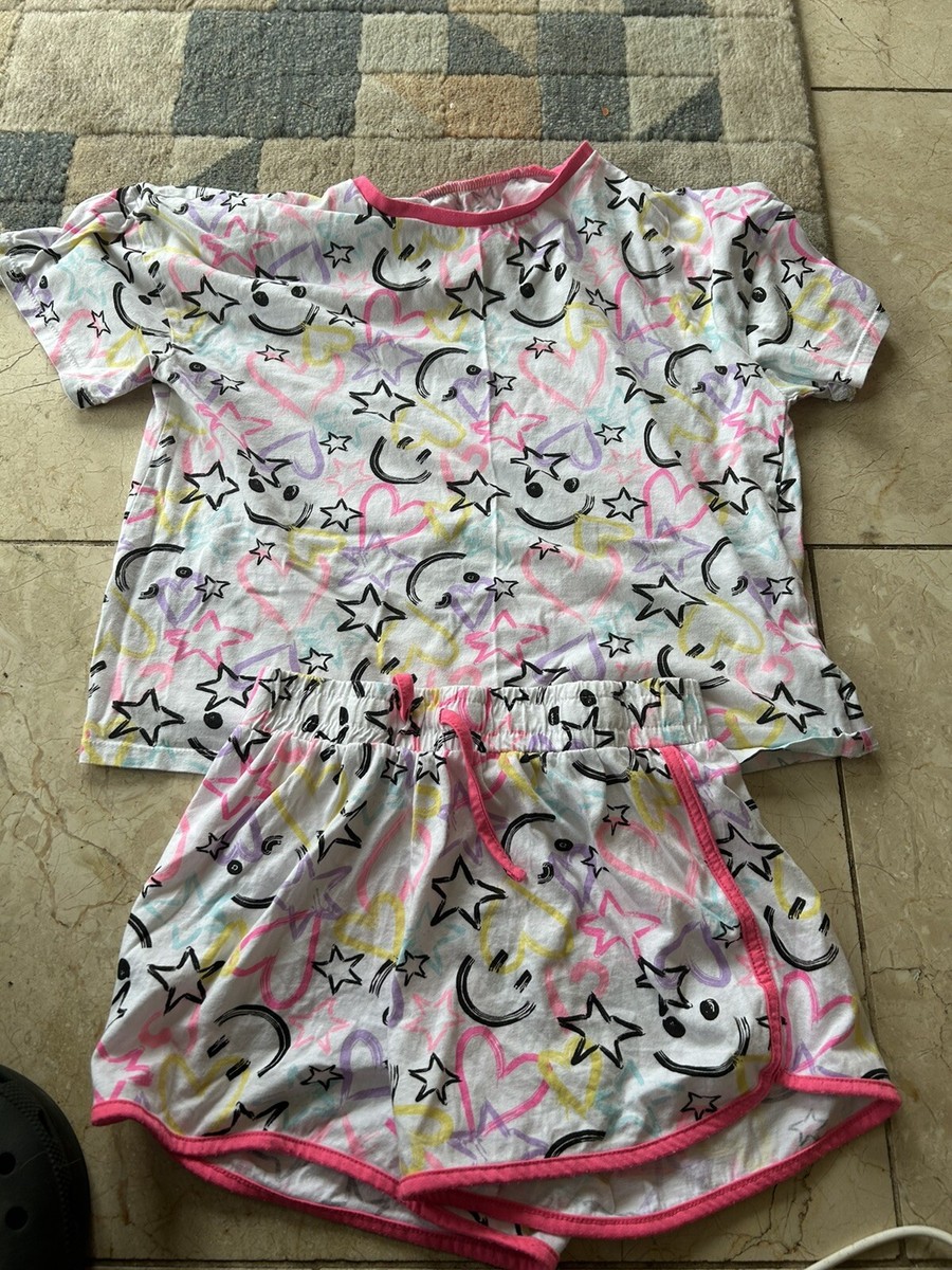 Dunnes Stores Girls Top Shorts Waist 26” UK