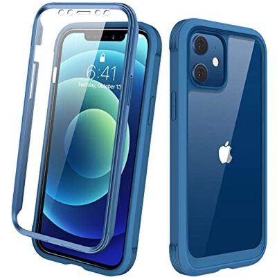 Estuche resistente de cuerpo completo para iPhone 12/12 Pro