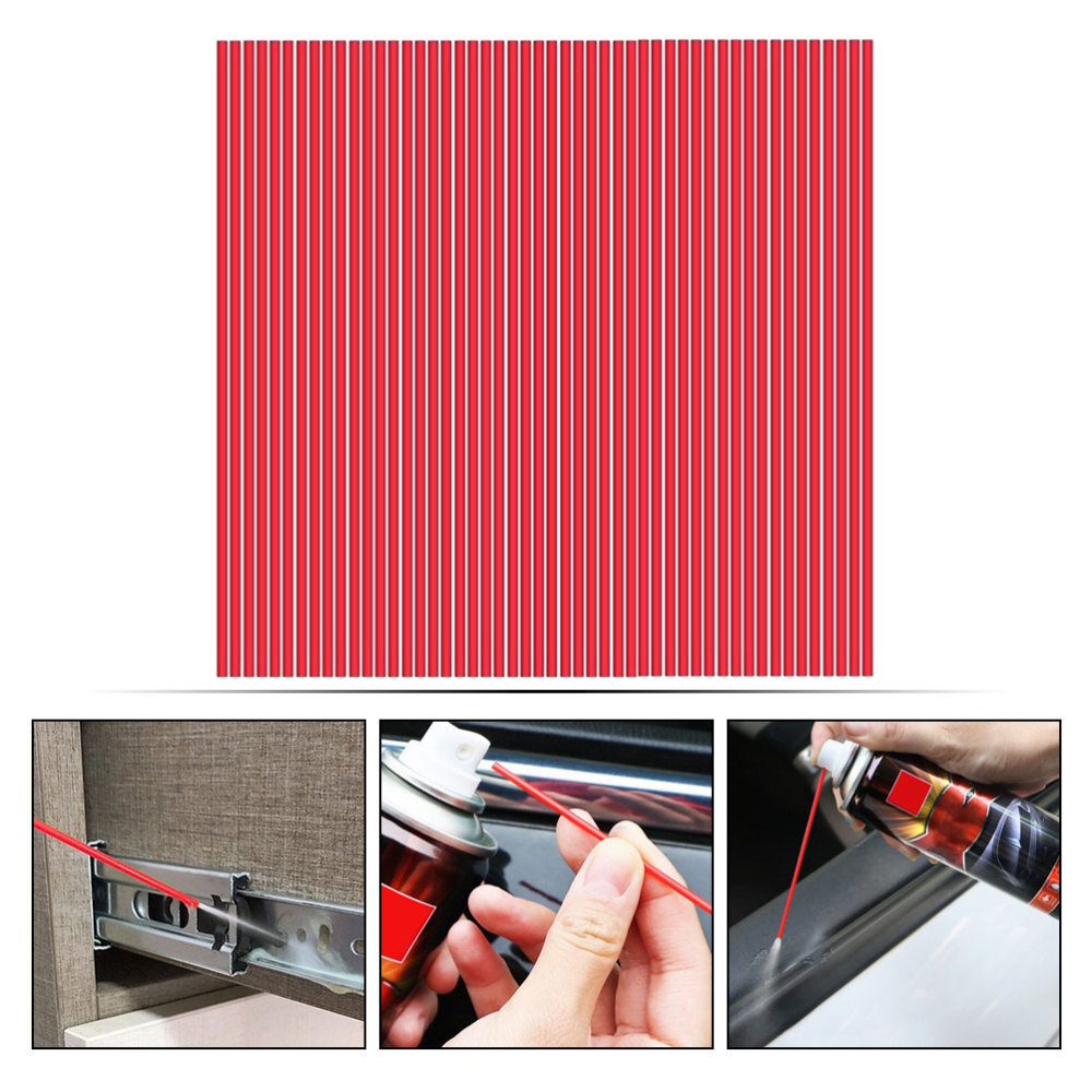 100Pcs Spray Can Extension Straw Spray Can Straw Replacement Spray Can