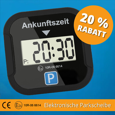 Elektronische Parkscheibe Automatische Elektrisch Mit Zulassung - Auto Parkuhr