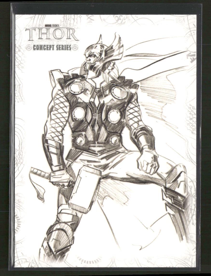 2011 Upper Deck Thor #C2 Thor Concept Art