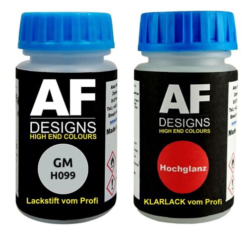 Lackstift F�R GeneralMotors H099 Prata Orion Met + Klarlack je 50ml Autolack Ba - Bild 1 von 3