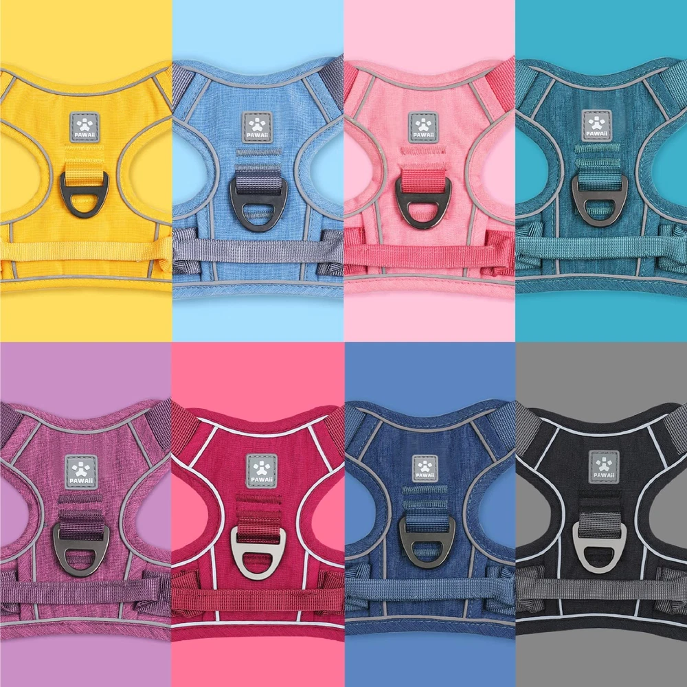 Dog Harness for Small Dogs No Pull, No Pull Dog Harness with Pet ID Tag, No Chok