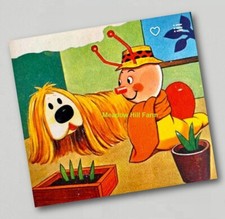 Fridge Magnet Magic Roundabout 1960 1970 - Retro TV Watch with mother