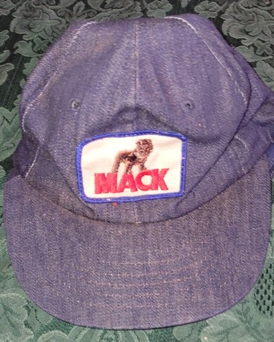 Vintage 80s Mack Trucks Snapback Trucker Hat