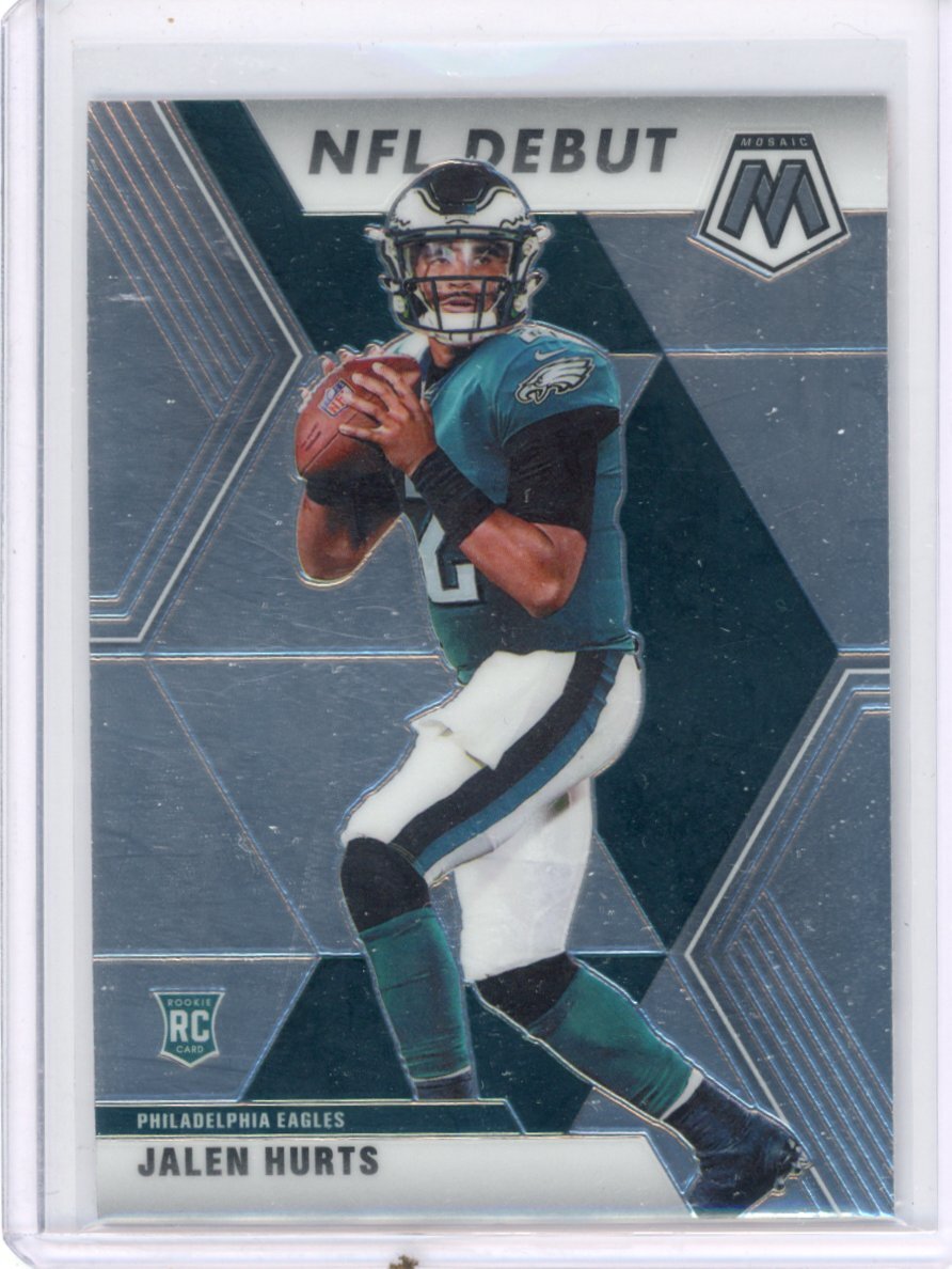 Jalen Hurts 2020 Panini Mosaic NFL Debut Rookie RC #265 Eagles 