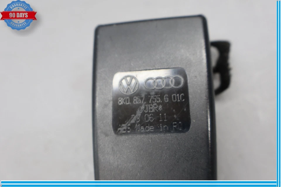 08-17 Audi A5 A5 Quattro S5 Delantero Lado Derecho Cinturón Hebilla Receptor Fabricante Original Foto 4 de 4