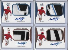 2015 Leaf Trinity GARRETT WHITLEY 2 Color Patch Bronze Foil Auto RC Rays