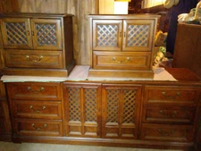 Drexel - Esperanto - Mid Century Modern - 4 Pc Suite  - Furniture 