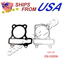 Engine Cylinder Head Gasket Set GY6 150 150cc Chinese Scooter Moped ATV 57mm