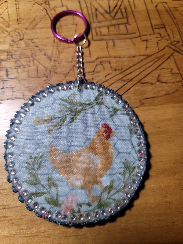 Key Chain 1 Chicken Key Chain