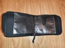 Case Logic Black CD DVD Media Storage Binder Case Wallet Zip Sleeve Organizer