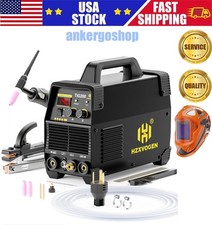 2-in-1 TIG Welder, High-Frequency TIG/MMA 110/220V 200A Welding Machine&Helmet