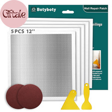 Drywall Repair Kit 12 X 12 Inch Drywall Patch Kit Large Hole 5Pcs Wall Patch R