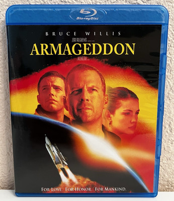 Armageddon Blu-ray Bruce Willis Ben Affleck Liv Tyler Billy Bob Thornton Action
