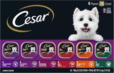 Wet Dog Food Classic Loaf in Sauce Grilled Chicken Turkey Variety Pack 3.5 oz
