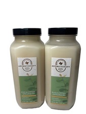 QTY 2 - Bath & Body Works Aromatherapy EUCALYPTUS SPEARMINT Bubble Luxe 15oz