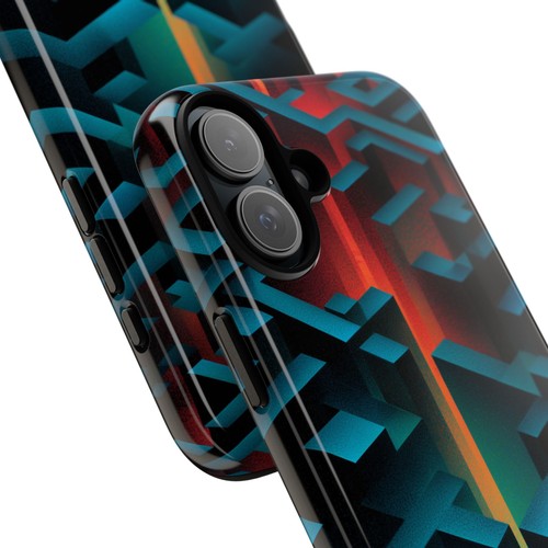 Dark Neon Labyrinth Red Shift Phone Case for iPhone, Samsung Galaxy, Pixel - 第 22/242 張圖片