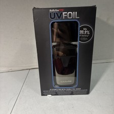 BABYLISS PRO UV Double Foil Cordless Metallic Black Shaver - BRAND NEW