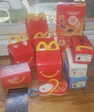2024 McDonald's Mini Crocs Keychain Happy Meal Toy's New in Box Lot / Unopened