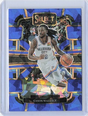 2023-24 Panini Selec t CASON WALLACE Concourse #88 Blue Ice